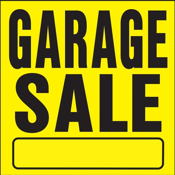 Hy-Ko Garage Sale Sign 11" x 11", 20PK A03103